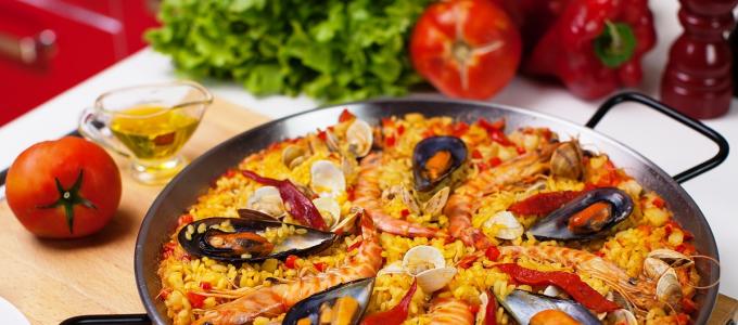 Национальные блюда испании