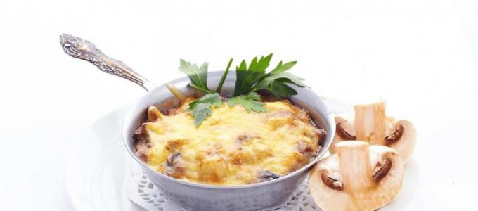 Žuljēns ar vistu un sēnēm cepeškrāsnī Sēņu žuljēns ar kartupeļiem recepte