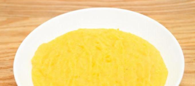 Features of preparing corn grits