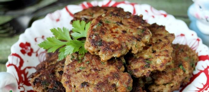 Chicken liver cutlets - general cooking principles